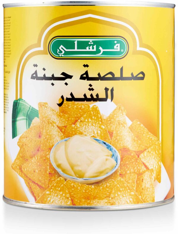 Fershly CHEDDAR CHEESE SAUCE IN TIN 3kg