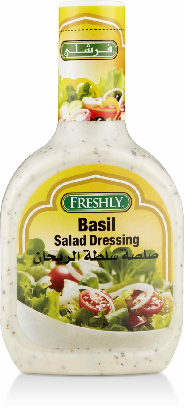 FRESHLY BASIL SALAD DRESSING 16 OZ